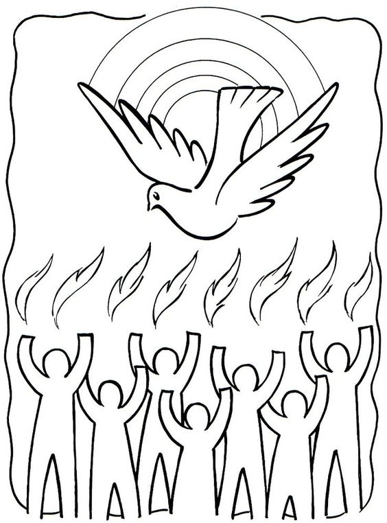 564x762 Download Pentecost Drawings, Catholic Pictures, Wallpapers, Pics