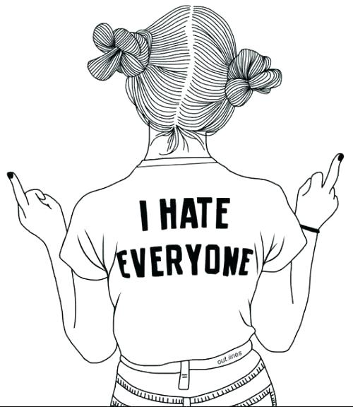 500x576 People Coloring Pages