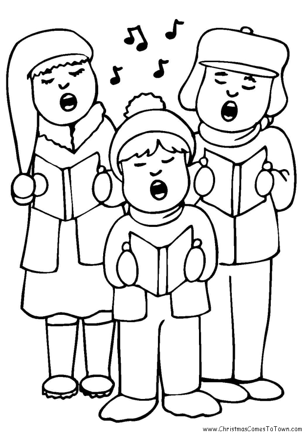 630x900 Nice Design People Coloring Pages Three Standing Free For Kids