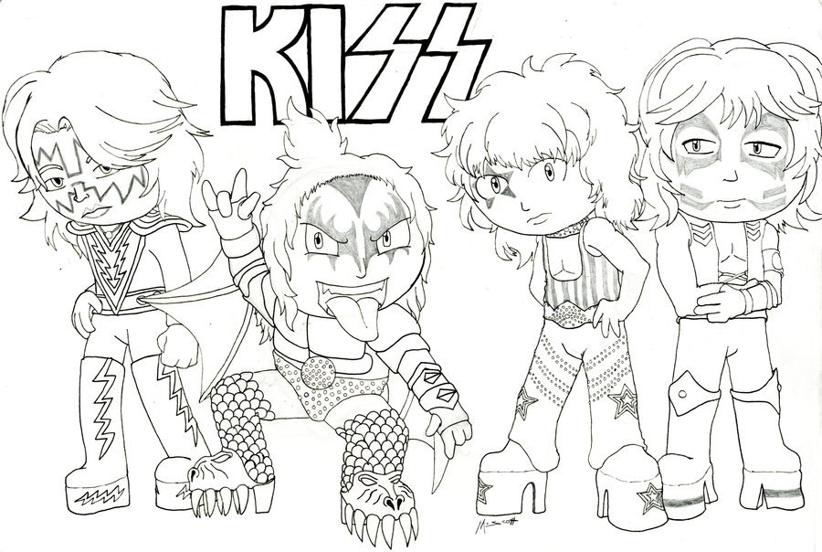 900x604 Kiss Coloring Pages Lovely Image Gallery Kiss Band Coloring Logo