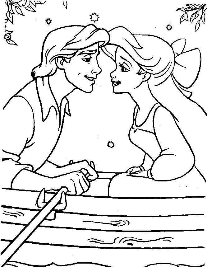 666x858 Coloring Pages For Girls Disney People Kissing On Tv
