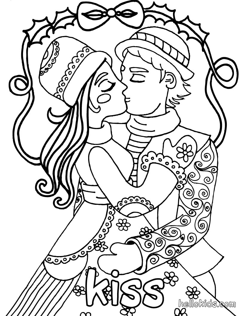 820x1060 Kiss Coloring Pages, Free Online Games, Reading Learning