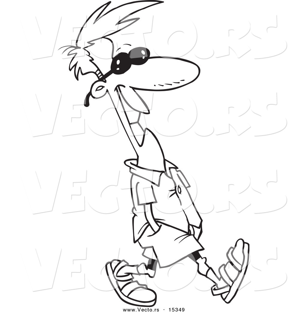 1024x1044 People Walking Coloring Pages