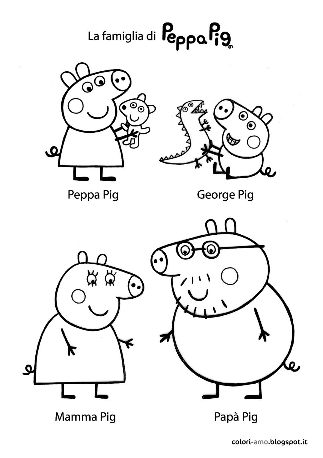 1131x1600 Best Peppa Pig And Friends Coloring Pages