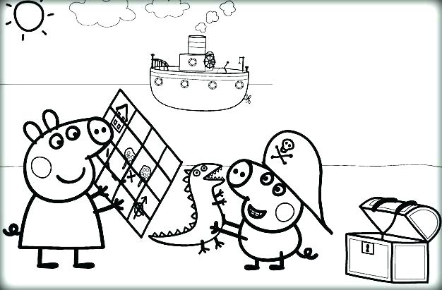 626x411 Peppa Pig Coloring Pictures Print Kids Coloring Coloring Page
