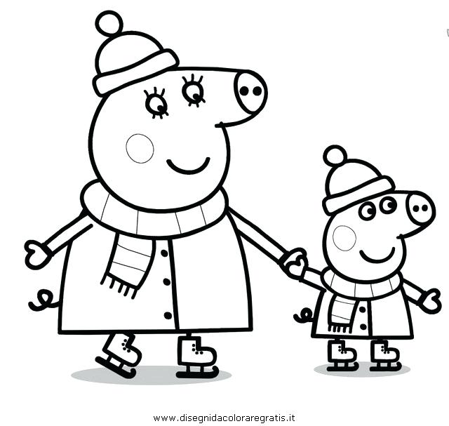 640x607 Pig Coloring Page Pig Coloring Pages Pages Pig Colouring Pages