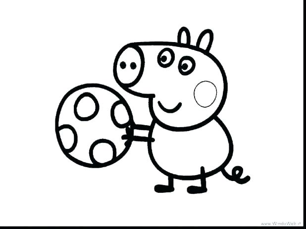 618x463 Pig Coloring Pages For Print And Color Color Happy Pig Coloring