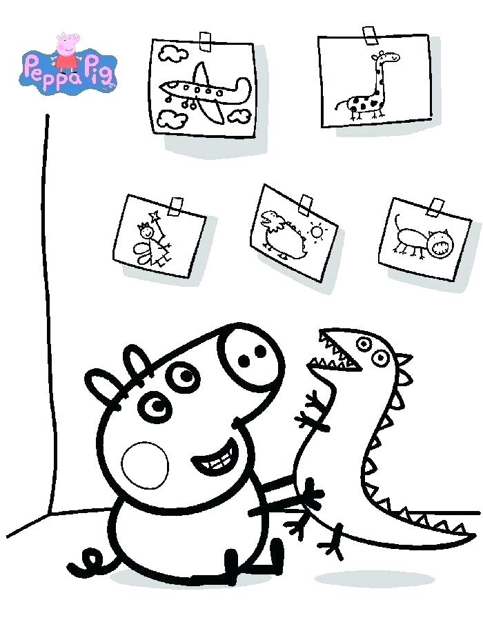 700x915 Coloring Pages Peppa Pig Coloring Page Pig Pig Free Printable