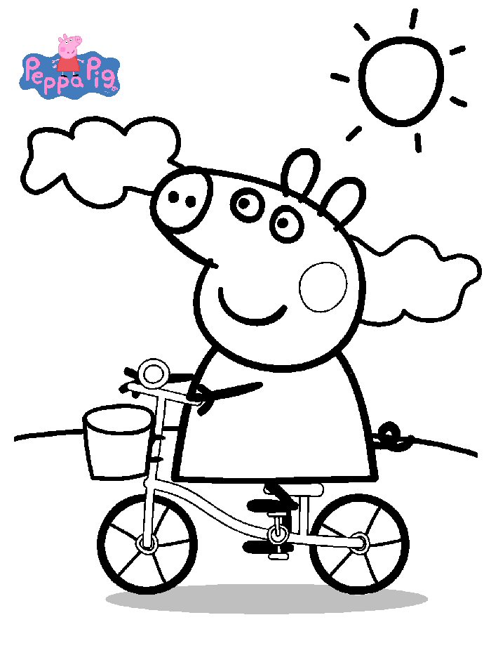 700x923 Kids N Coloring Pages Of Peppa Pig