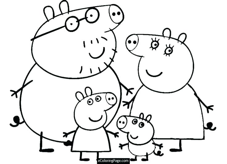 736x533 Pretty Pig Printable Coloring Pages Book Pretty Logo To Color Pig