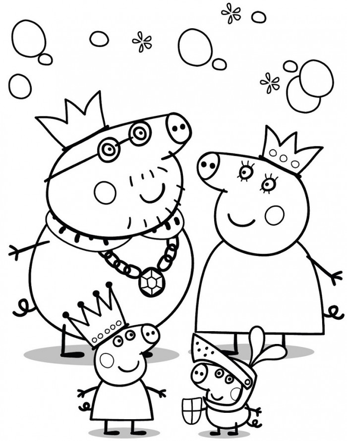 700x891 Peppa Pig Coloring Pages Peppa Pig Peppa Pig