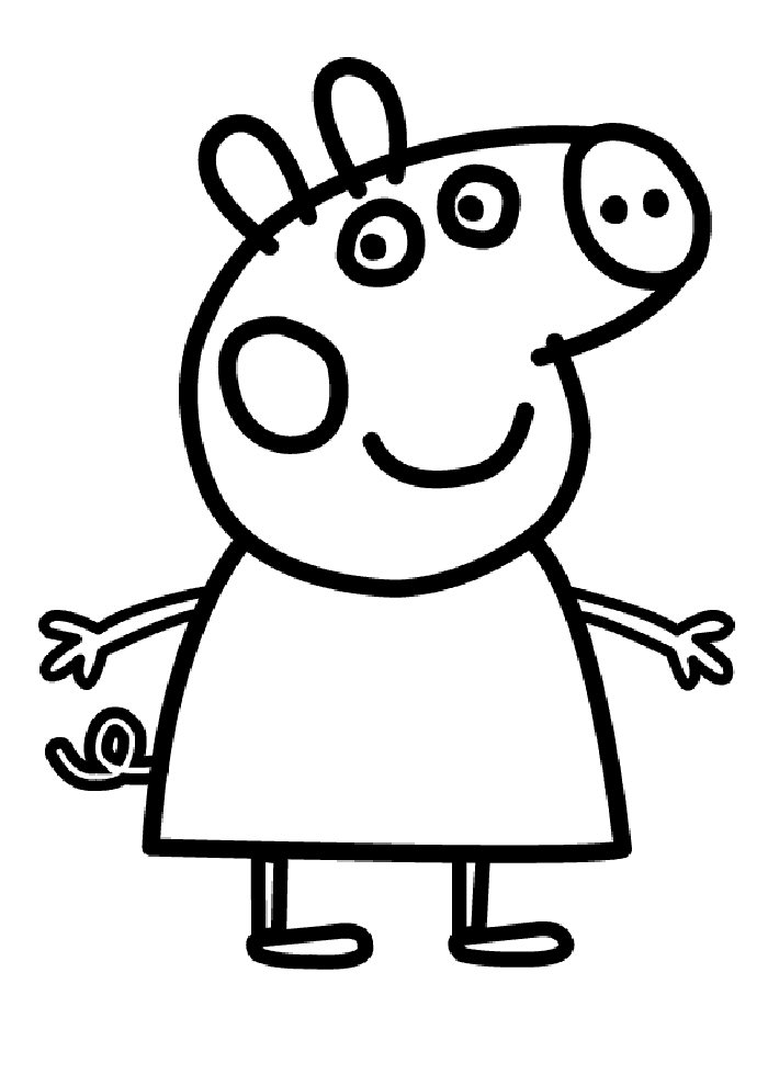 700x990 Kids N Coloring Pages Of Peppa Pig