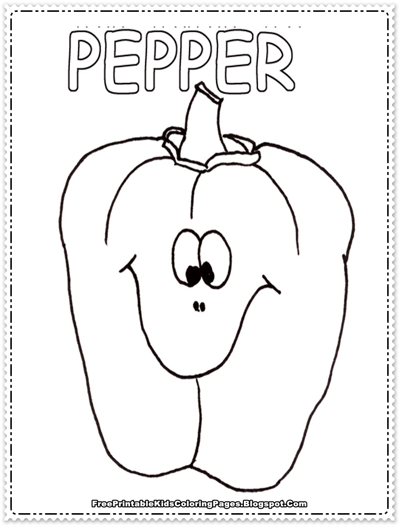 810x1066 Printable Coloring Pages Chili Peppers
