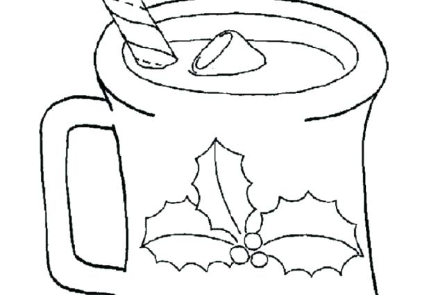 618x425 Hot Chocolate Coloring Page Peppermint Coloring Pages Photograph