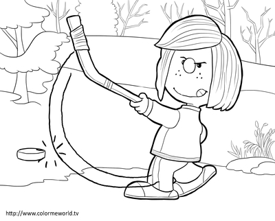 400x322 Peanuts Movie Coloring Pages Snoopy Christmas