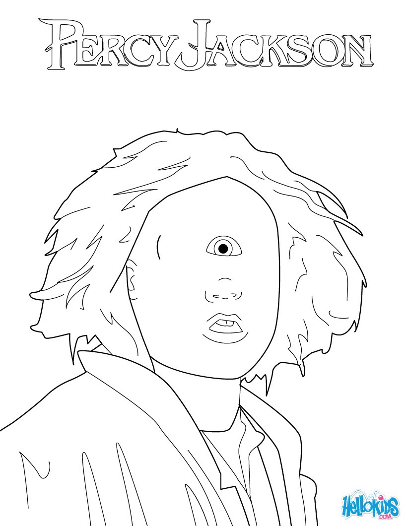 820x1060 Percy Jackson Coloring Pages