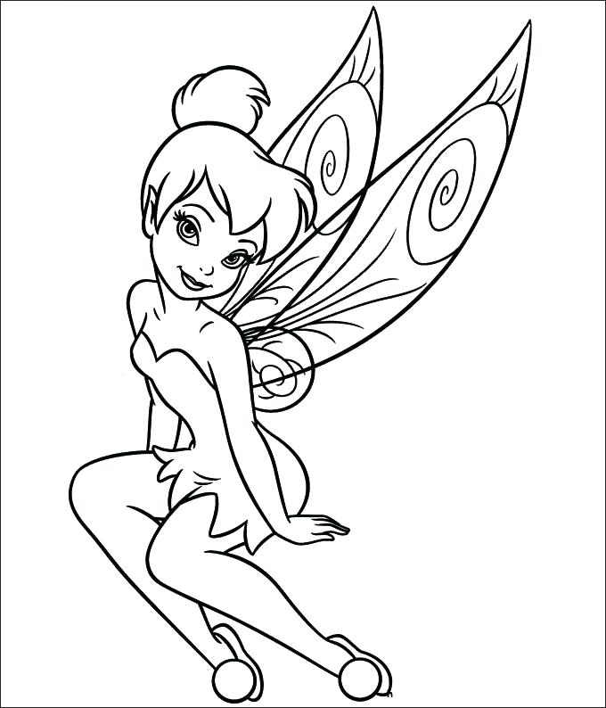680x794 Free Tinkerbell Coloring Pages Coloring Book Free Tinkerbell
