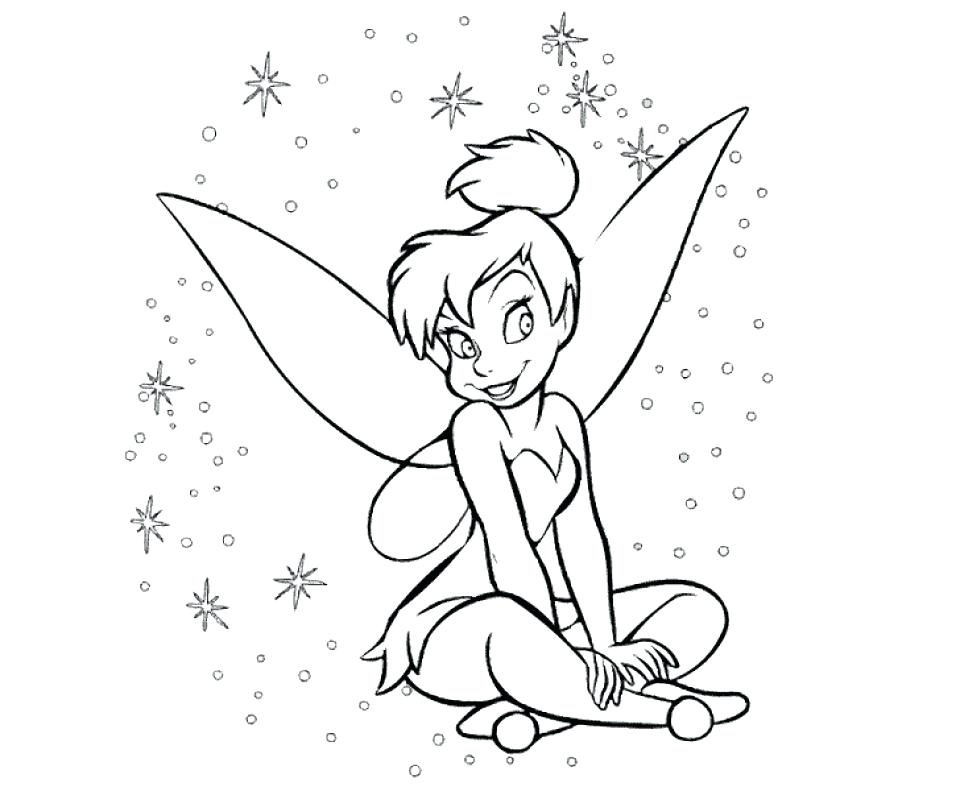 960x791 Free Tinkerbell Coloring Pages Coloring Pages Click To See