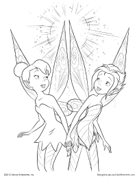 200x259 Tinker Bell And Periwinkle Coloring Page Cake Ideas For The Kids