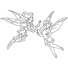 230x230 Top Free Printable Tinkerbell Coloring Pages Online