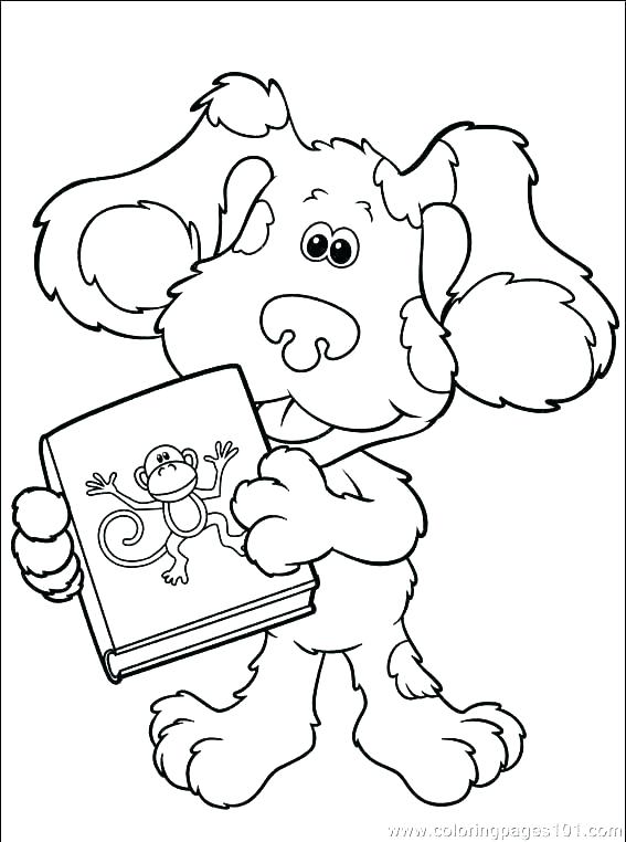 567x762 Blues Clues Coloring Pages Periwinkle Coloring Pages Blue Clues