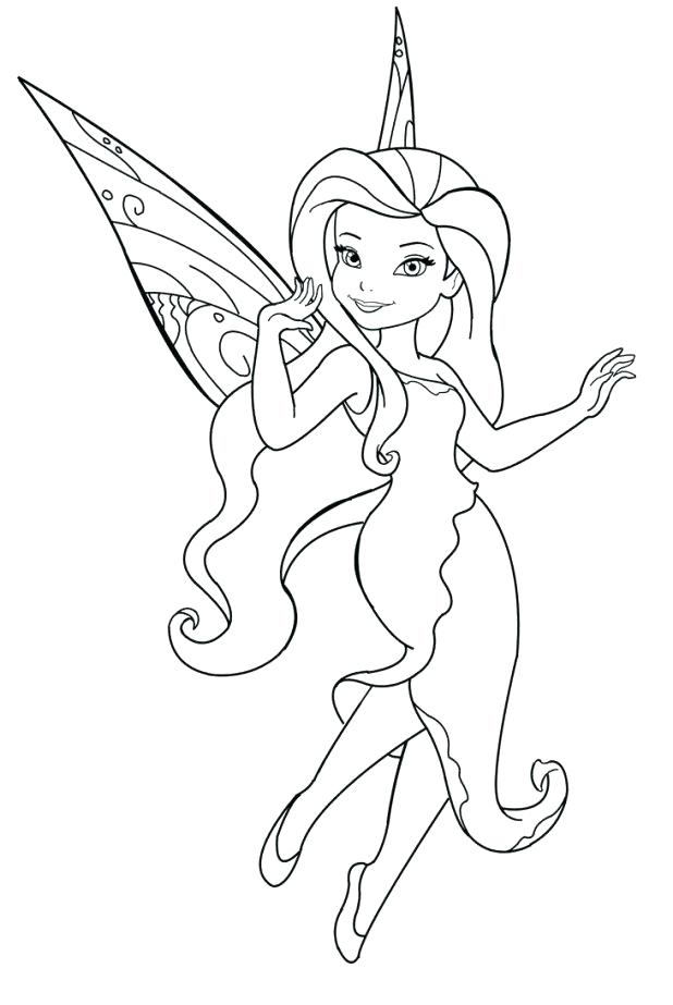 618x923 Marvelous Awesome Free Fairy Coloring Pages Image Print Blues