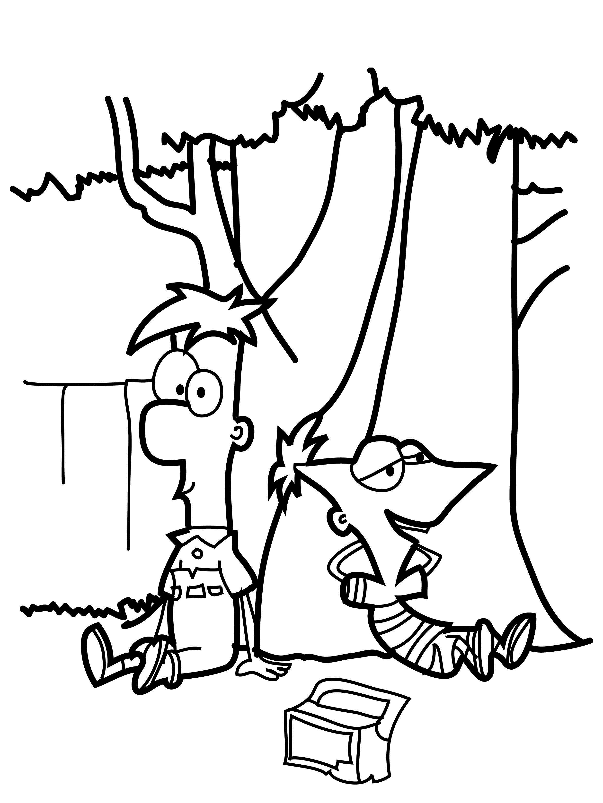 2480x3305 Perry The Platypus Coloring Pages Getcoloringpages To Print