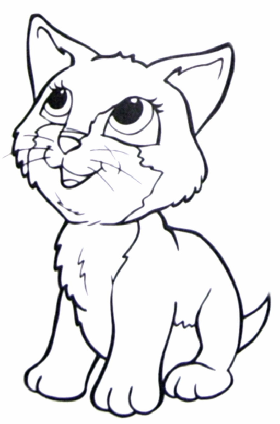 900x1364 Dog And Cat Coloring Pages