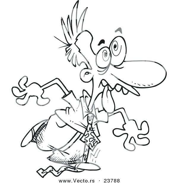 600x620 Person Outline Coloring Page Coloring Nice Person Coloring Page