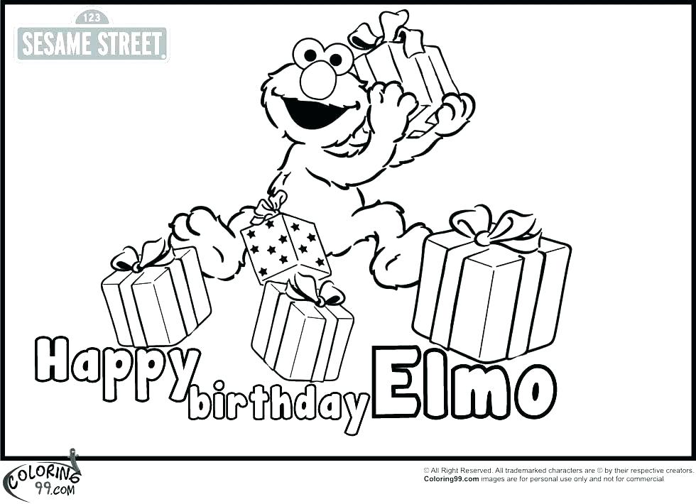 980x710 Free Birthday Coloring Pages