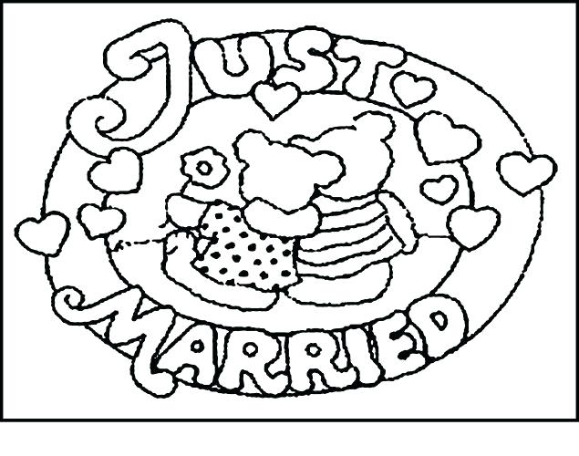 635x500 Coloring Pages For Weddings Coloring Pages Wedding Coloring Pages