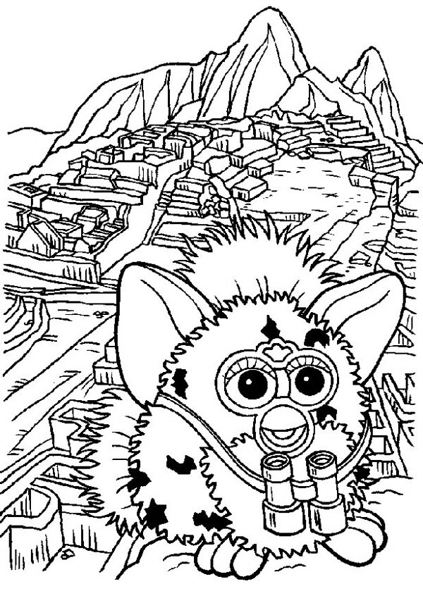 600x856 Peru Coloring Pages