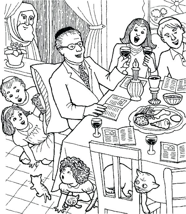 600x689 Passover Coloring Page Beautiful Images About On Menorah Coloring