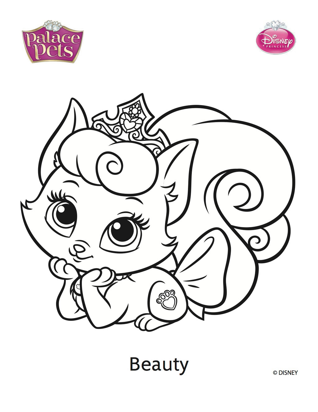 1024x1325 Palace Pet Coloring Pages