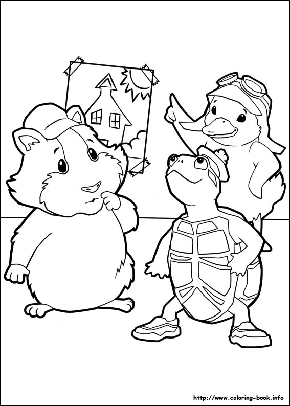 567x794 Wonder Pets Coloring Pages On Coloring