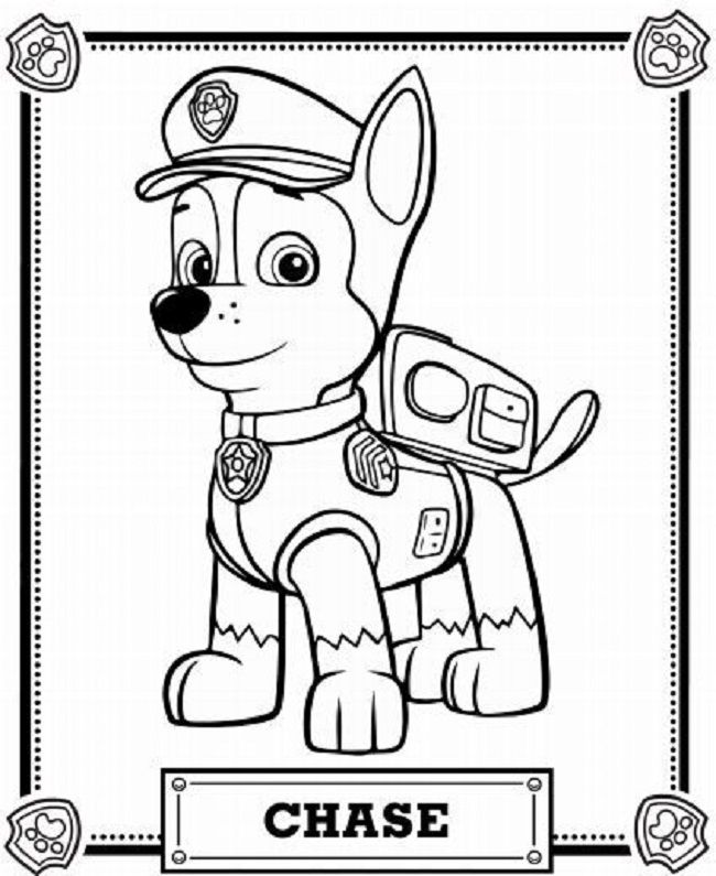 650x795 Paw Patrol Coloring Pages Coloring Pages Paw