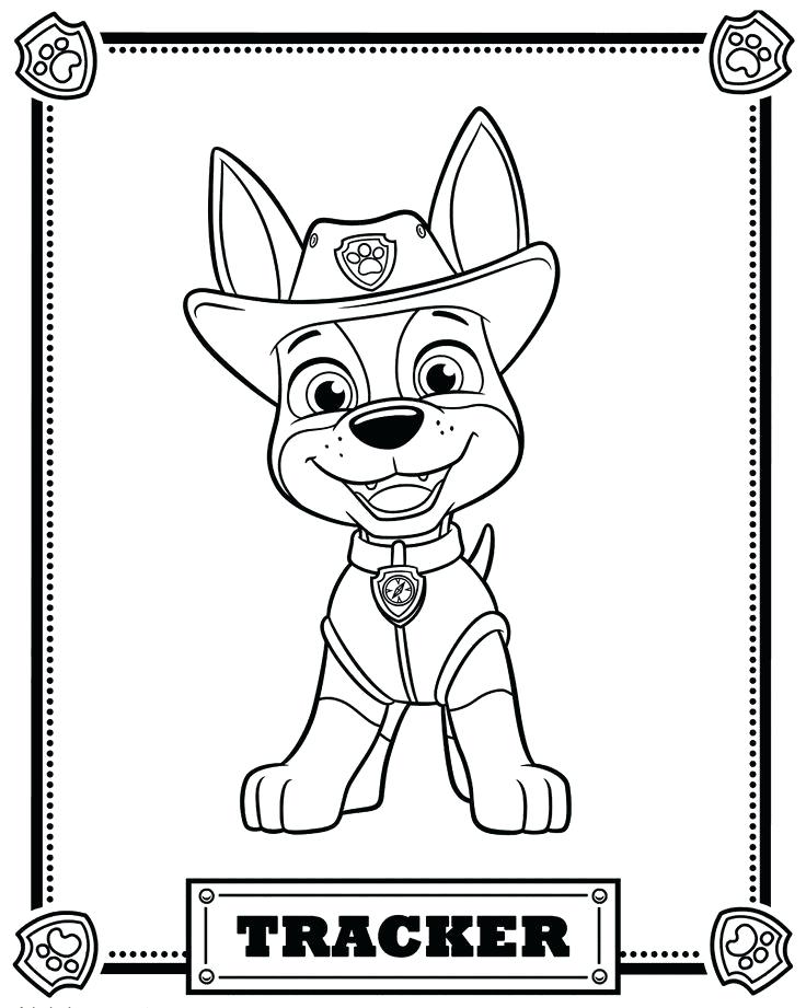 736x921 Paw Patrol Coloring Pages Tracker