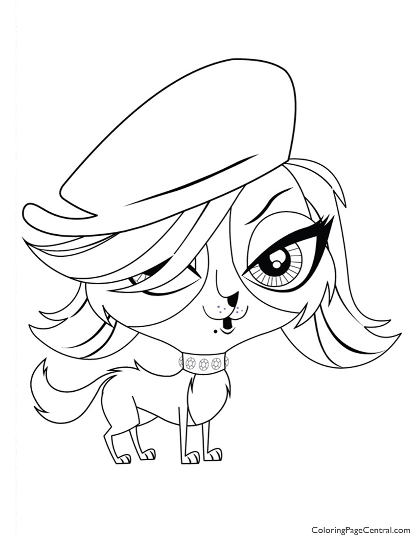 850x1100 Littlest Pet Shop Zoe Trent Coloring Page Coloring Page Central