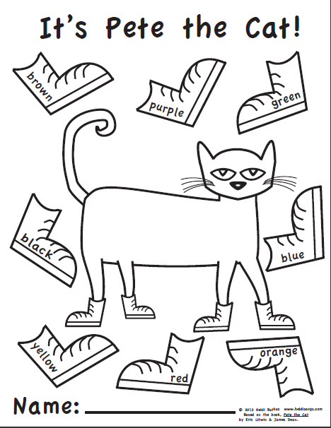 468x606 Pete The Cat Free Printables