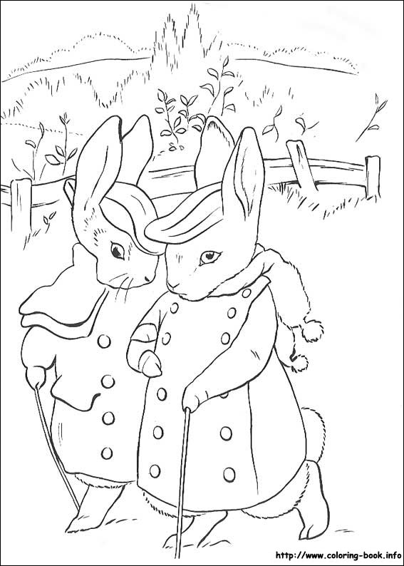 567x794 Peter Rabbit Coloring Pages On Coloring