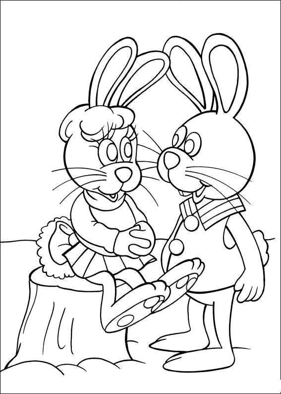 567x794 Peter Cottontail Coloring Pages