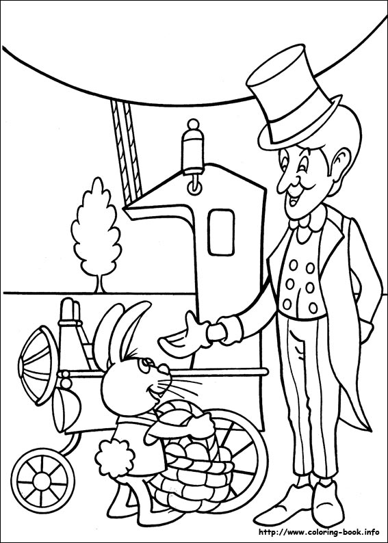 567x794 Peter Cottontail Coloring Picture