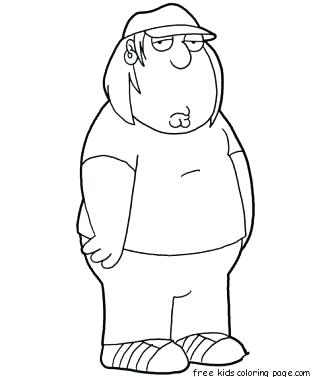 330x377 Family Guy Coloring Pages Peter Devon Creamteas