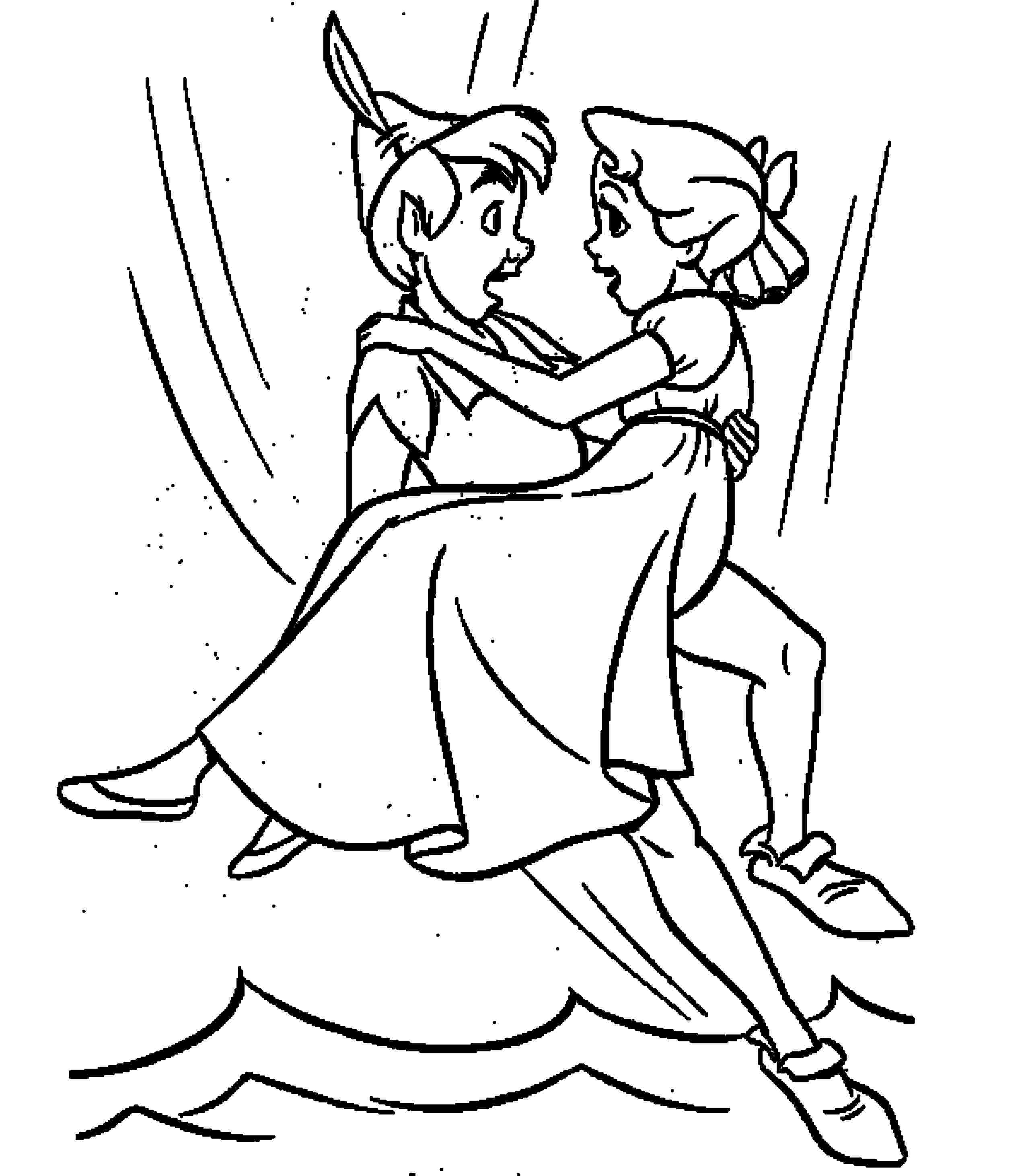 2551x2925 Print Download Fun Peter Pan Coloring Pages Downloaded For Free