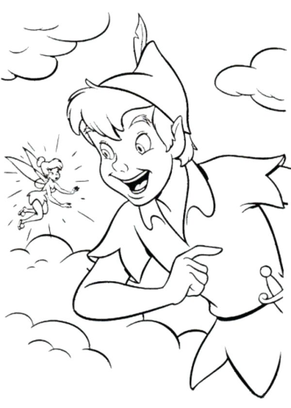 Peter Pan Coloring Pages Printable