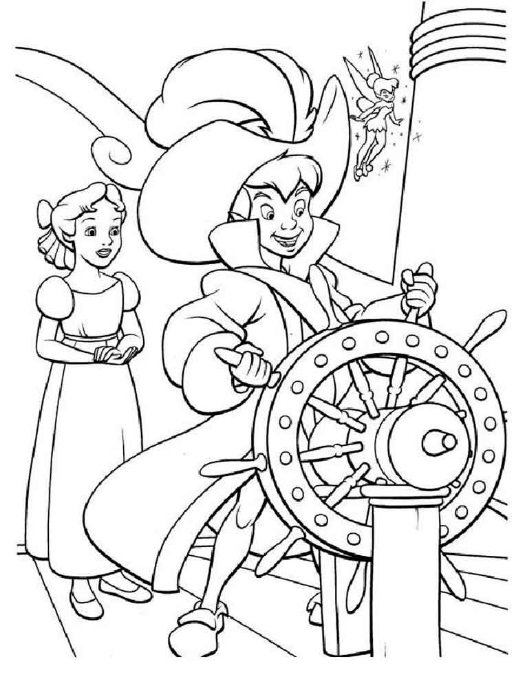 750x1000 Peter Pan Coloring Pages Download And Print Peter Pan Coloring Pages