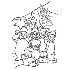 230x230 Peter Pan Coloring Pages