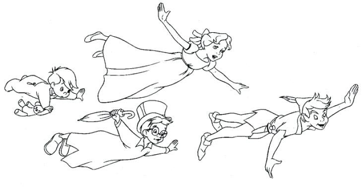 730x377 Peter Pan Coloring Pages Peter Pan Coloring Pages Peter Pan