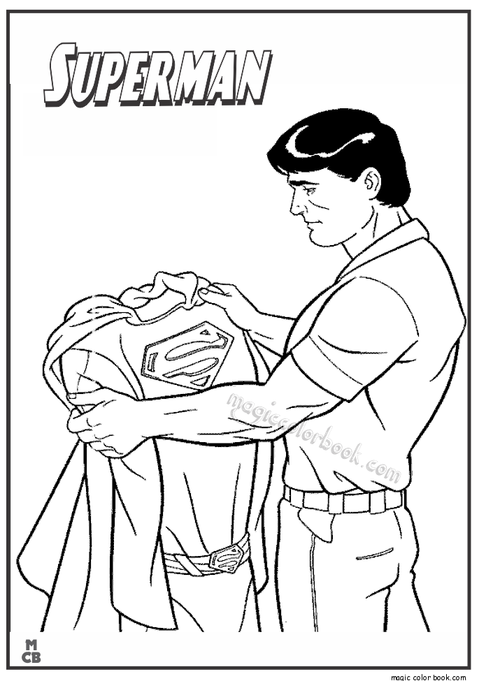 685x975 Superman Coloring Pages Printable