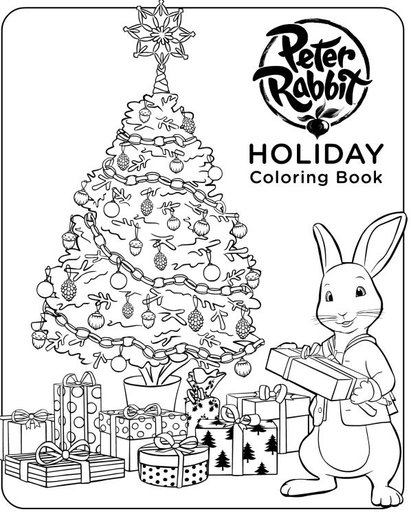 598x744 Nick Jr Peter Rabbit Coloring Page